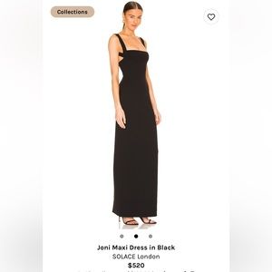 Black solace London dress